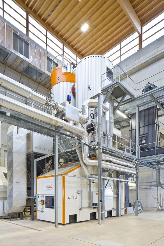 Turbo Challenger with vertical heat exchanger