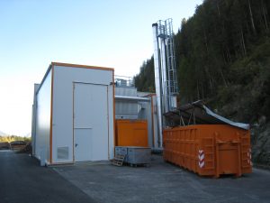 Abfaltersbach biomass heating plant