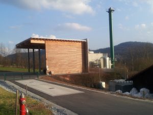 Impianto di riscaldamento a biomassa di Bodenmais