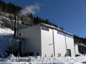 Murau district heating – hot water boiler system