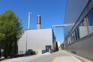 Elsa - Impianto con caldaia a vapore AGRO per la generazione di vapore di processo