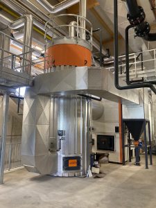 Bioenergie Lafnitztal - AVR mit stehendem Kessel